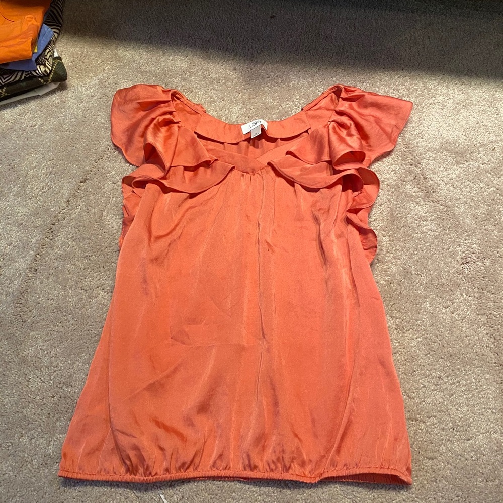 LOFT Frilly Top